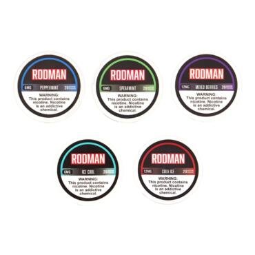 Rodman Nicotine Pouches 12mg
