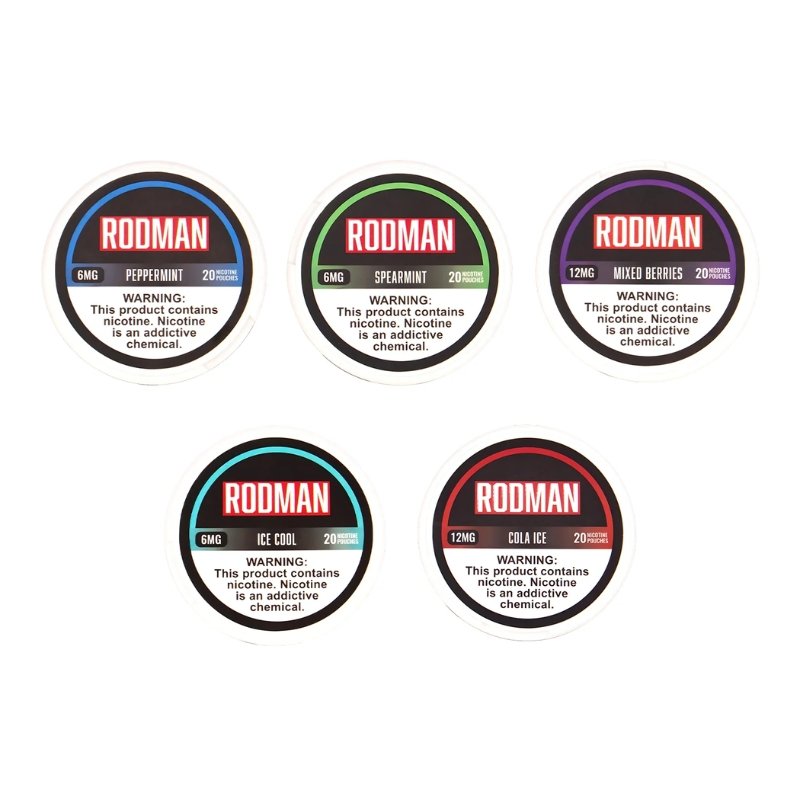 Rodman Nicotine Pouches 12mg