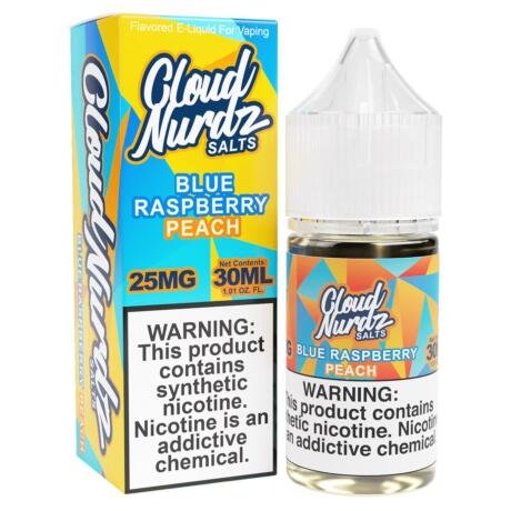 Cloud Nurdz 30mL Peach Blue Razz