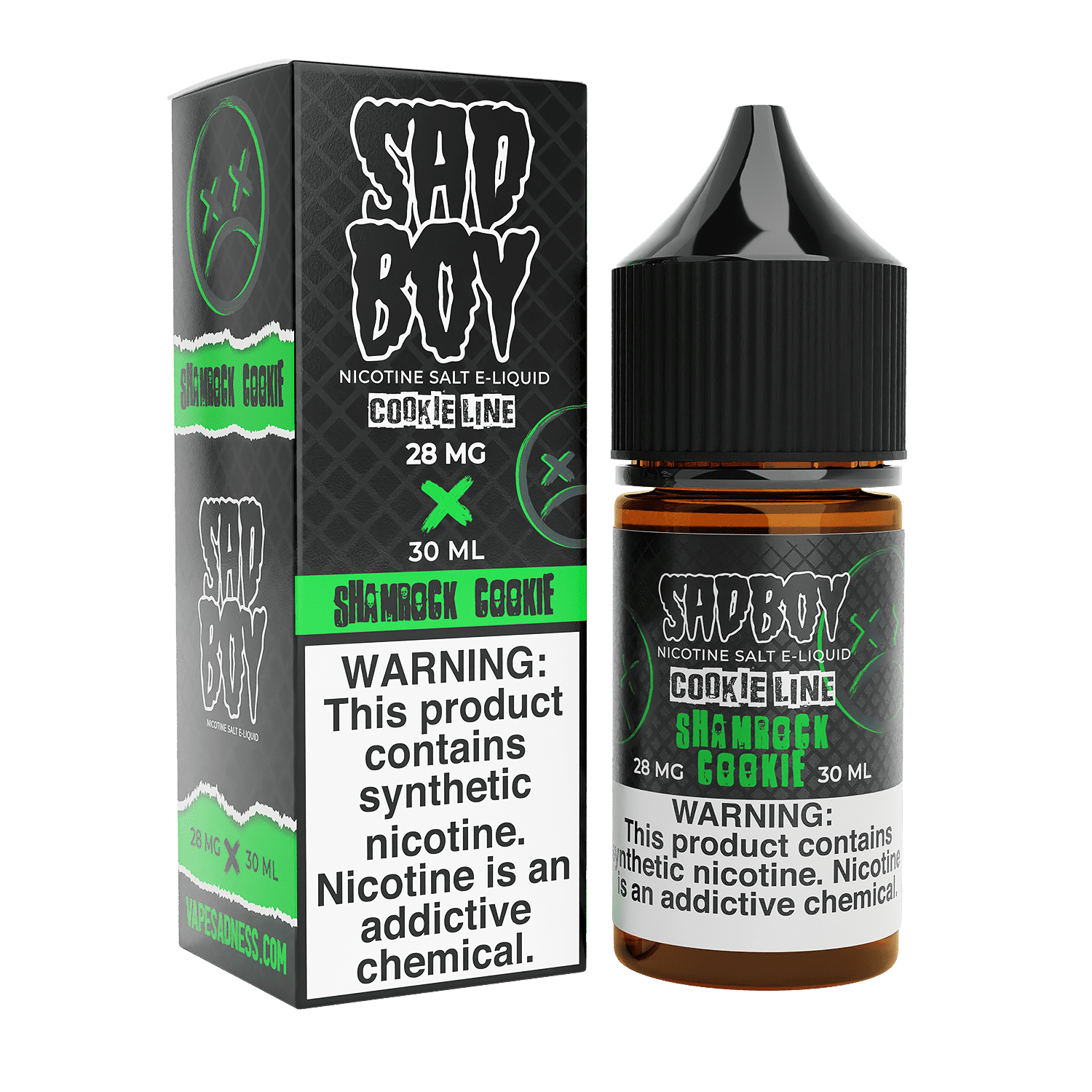 Sad Boy 30mL Shamrock Cookie Salt