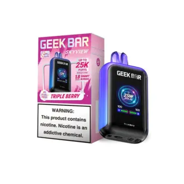 Triple Berry Punch Geek Bar Pulse Disposable Vape