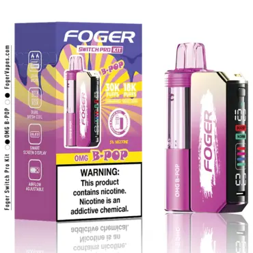 Foger B-Pop Switch Pro 30k puffs Disposable Kit 0mg